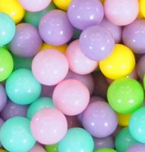 Picture of LARGE MIXED PASTEL SUGAR BALLS EDIBLE SPRINKLES X 50G